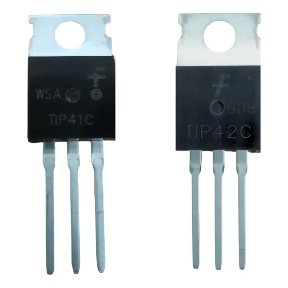 2x Transistor Tip42c Tip 42c Tip 42c +tip 41c Tip 41c To220 Foto 1