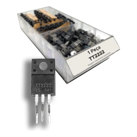 2x Transistor Tt2222 = Tt 2222 Mosfet Foto 1