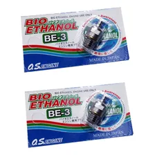 2x Vela Bioetanol Os Be-3 P/ Motor 2t Os Ax-be Aeromodelo Foto  mini 1