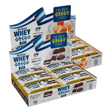 2x Whey Bar Grego - Caixa Com 12 Unidades Cada - Nutrata Sabor Brigadeiro Foto  mini 1