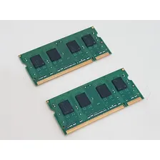 2x1gb = 2gb Mem贸ria 2rx16 Pc2-6400s-666 Para Notebook Foto mini 1