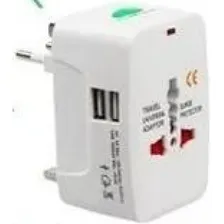 3 Adaptadores Tomada Europeu Universal Argentina México Eua Foto mini 4