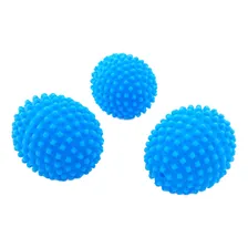 3 Bolinhas Máquina Secadora Roupas Acelera Secagem Cor Azul Foto mini 1