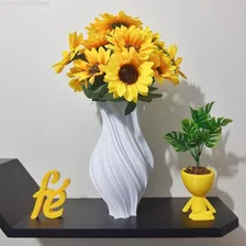 3 Buquês Girassol Artificial Com 7 Flores Foto mini 3