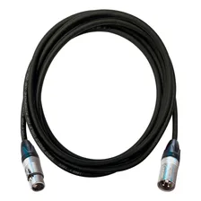 3 Cabos Balanceado Microfone Xlr Neutrik & Santo Angelo 5 Mt Foto mini 2