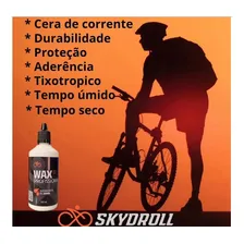 3 Cera Lubrificante Corrente Bike Mtb Speed Skydroll 100ml Foto mini 4