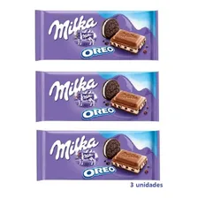3 Chocolate Milka Oreo 100g - Chocolate - Milka Foto mini 1