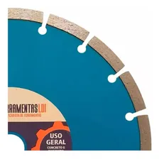 3 Disco Corte Diamantado Segmentado 230mm X22 Esmerilhadeira Foto mini 4