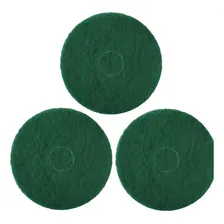 3 Disco Limpeza Verde 410mm Enceradeira Scotch-brite 3m Foto mini 4