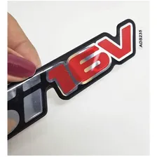 3 Emblemas Gsi 16v Astra Adesivos Cromados Resinados Foto mini 3