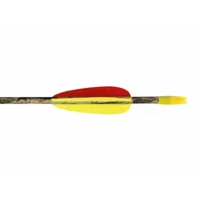 3 Flechas Para Arco E Flecha Camufladas Fibra Vidro Fa30-ac Foto mini 2