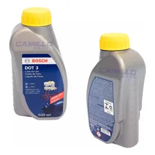 3 Fluídos Líquido De Freio Embreagem Dot3 Dot 3 Bosch 500ml Foto mini  3
