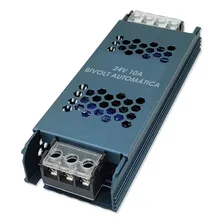3 Fonte Slim Chaveada Estabilizadora 24v 10a 240w Bivolt Foto  mini 1
