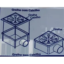 3 Grelha Inox Quadrado 9,5cm C/ Fecho Anti Insetos Dengue Foto mini 4
