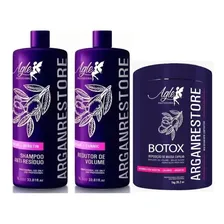 3 Kit Argan Restore +3 Btx +3 Agle Restore Propolis +3 Masc Foto mini 3