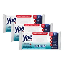 3 Lenço Umedecido Multiuso Desinfetante Ypê Antibac 18 Peças Foto  mini 1