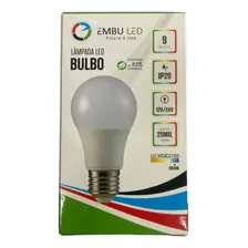 3 Lâmpadas Led Bulbo 9w 12v 24v E27 Luz Branco-frio 12v/24v Foto mini 3