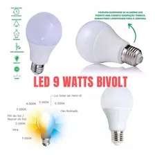 3 Luminárias Pendente 2m Jabuticaba Globo 15 + 3 Lâmpadas 9w Foto mini 3
