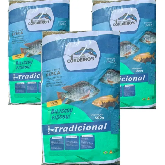 3 Massa De Pesca Tradicional Tilapia Pacu Tambaqui Foto 1