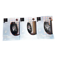 3 Mini Mouses Ps2 Óticos Jetline Novinhos ! Cor Preto Foto mini 1