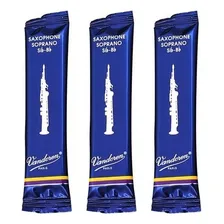 3 Palhetas Vandoren Tradicional Sax Soprano - N° 1 Foto mini 1