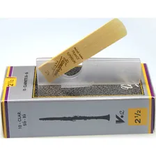 3 Palhetas Vandoren V12 Para Clarineta - N° 2,5 Foto mini  3