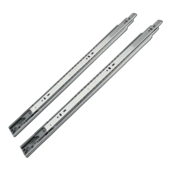 3 Pares Corrediça Telescópica Toque Push Open 30cm Reforçada Foto 1