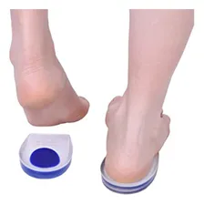 3 Pares Meia Palmilha Silicone Macio Gel Ortopédica Esporão Foto mini  3