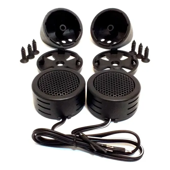 3 Pares Mini Tweeter De Alta Frequência 600w P.m.p.o. Piezo Foto 1