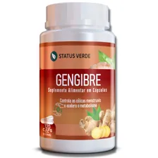 3 Potes Gengibre Termogênico Natural - Kit 360 Cáps De 500mg Sabor Foto mini  2