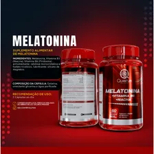 3 Potes Melatonina mas Vitamina C mas Niacina mas Kit 180 Cáps Sabor Sem Sabor Foto mini  2