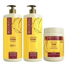 3 Produtos Tutano Bio Extratus Shampoo Cond. Máscara 1 Litro Foto  mini 1