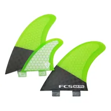 3 Quilhas Fcs Twin + Estabilizadora Pc Carbono Mark Richards Foto mini  2