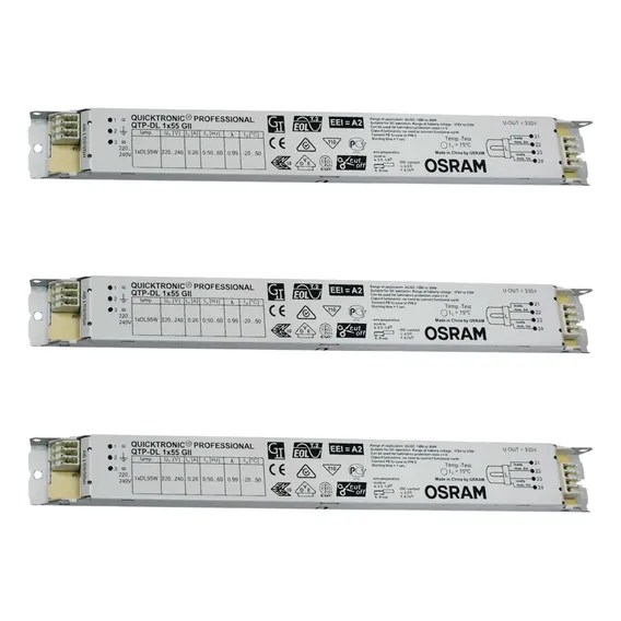 3 Reator Compacto 1x55w Osram Ledvance Foto 1