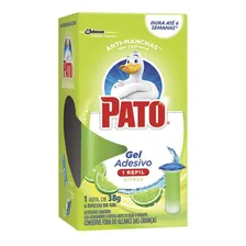 3 Refil Gel Adesivo Sanitário Pato Citrus 38g Com 6 Discos Foto mini  2