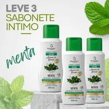 3 Sabonete Líquido Feminino De Menta Vegano Foto mini 2
