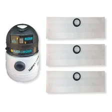 3 Saco Descartável Aspirador De Pó Black E Decker Las 1100 Foto mini 3