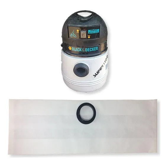 3 Saco Descartável Aspirador De Pó Black E Decker Las 1100 Foto 1