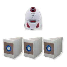 3 Sacos P/ Aspirador De P贸 Philco Ph 1390 Max ! Foto mini 1