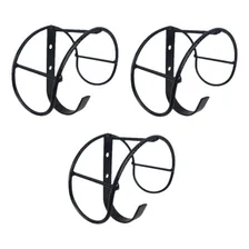 3 Suporte Cabeçada Cabresto Cavalo Individual Premium Cor Preto Foto mini 1