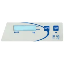 3 Teclado De Membrana Balança Filizola Bp15 Operador Cinza Foto  mini 1