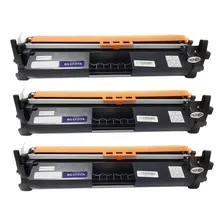 3 Toner Compatível Cf217a 217a 17a M130 M102 M130fw Foto  mini 1