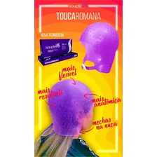 3 Un Touca Romana De Silicone Souple Liss Rodolfo Carvalho Cor Rosa Foto mini  2