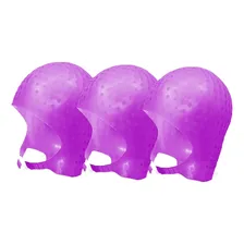 3 Un Touca Romana De Silicone Souple Liss Rodolfo Carvalho Cor Rosa Foto mini 1