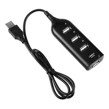3 Unidades Hub Extensão Portas Usb 4 Entradas 2.0 Foto mini 2