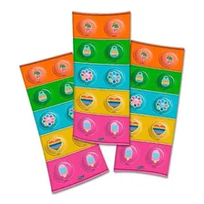 30 Adesivos Pop It Decorar Tubetes Latinha Caixinha Acrílica Foto mini 1