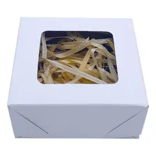 30 Caixa Para Doces 4 Brigadeiros Trufas 8x8x3 Branco Foto mini 3