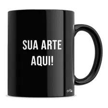 30 Caneca XĂcara Preta CafĂ© Personalizada Logo Frase Foto Foto mini 3