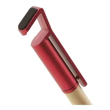 30 Caneta Vermelho Apoio Celular Touch Personalizada Tinta Ciano Foto mini 2