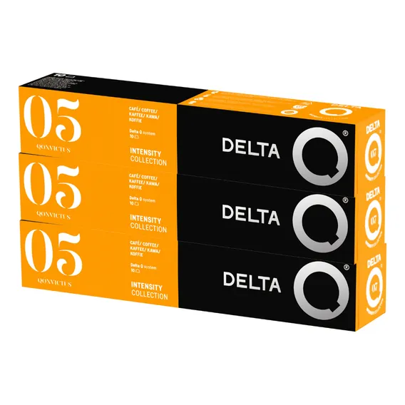 30 Cápsulas Delta Q Café Qonvictus Intensidade 5 Foto 1